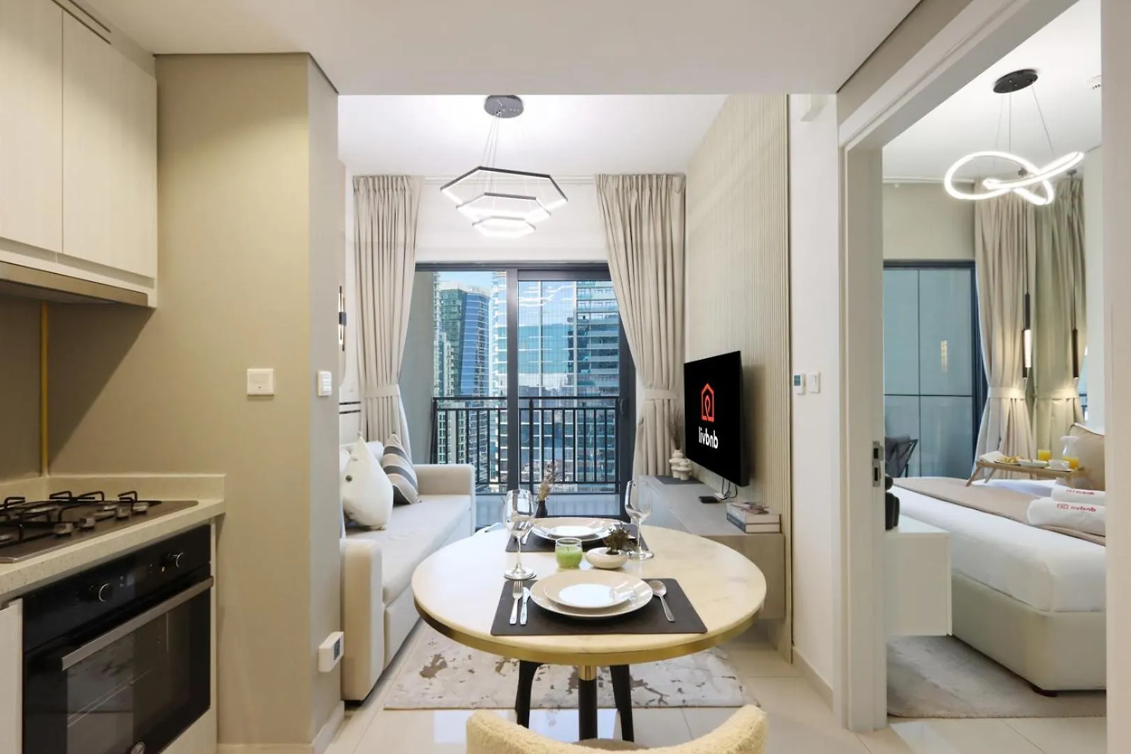 Apartment Livbnb-1B Urban Serenity With Private Balcony Dubai